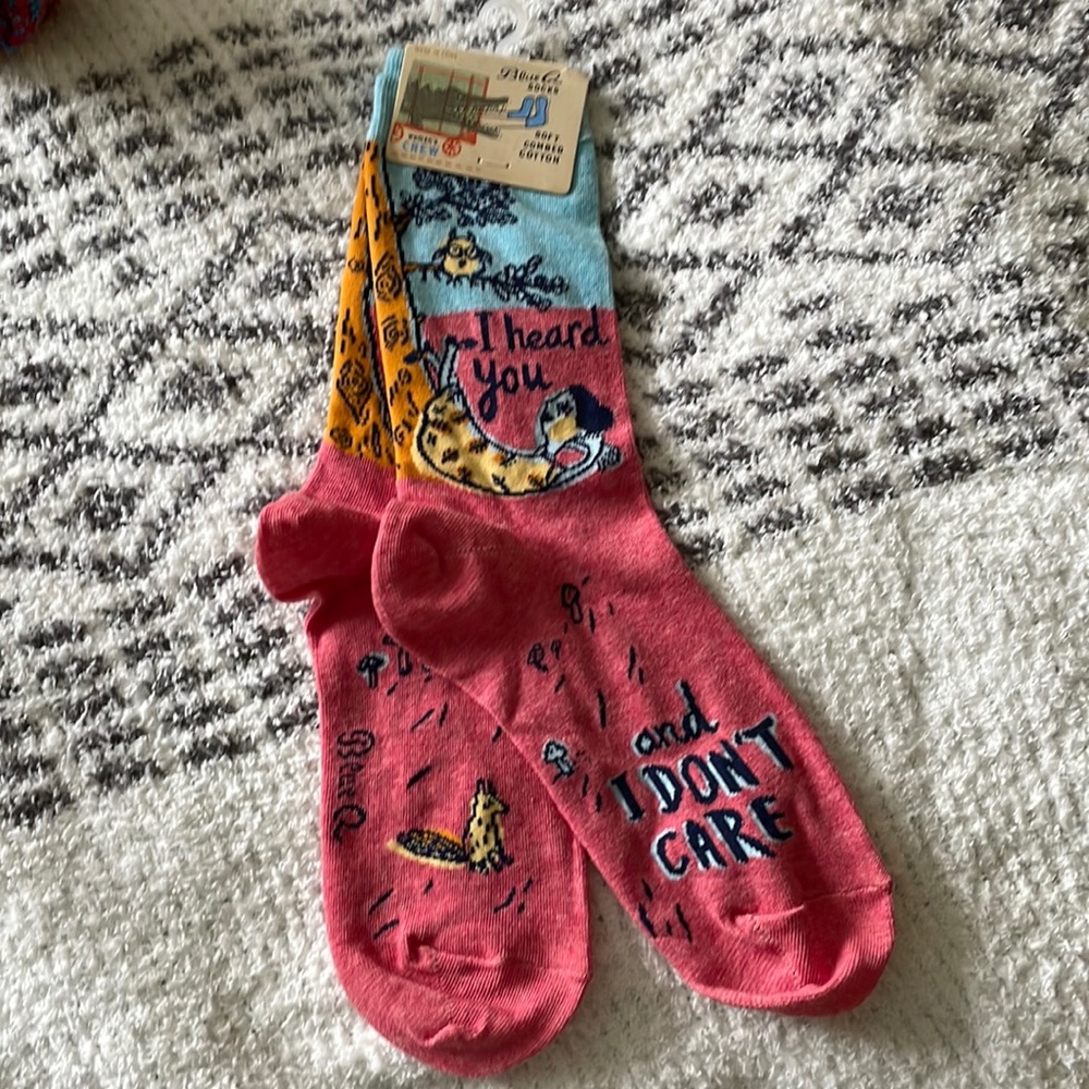 Blue Q socks, NWT